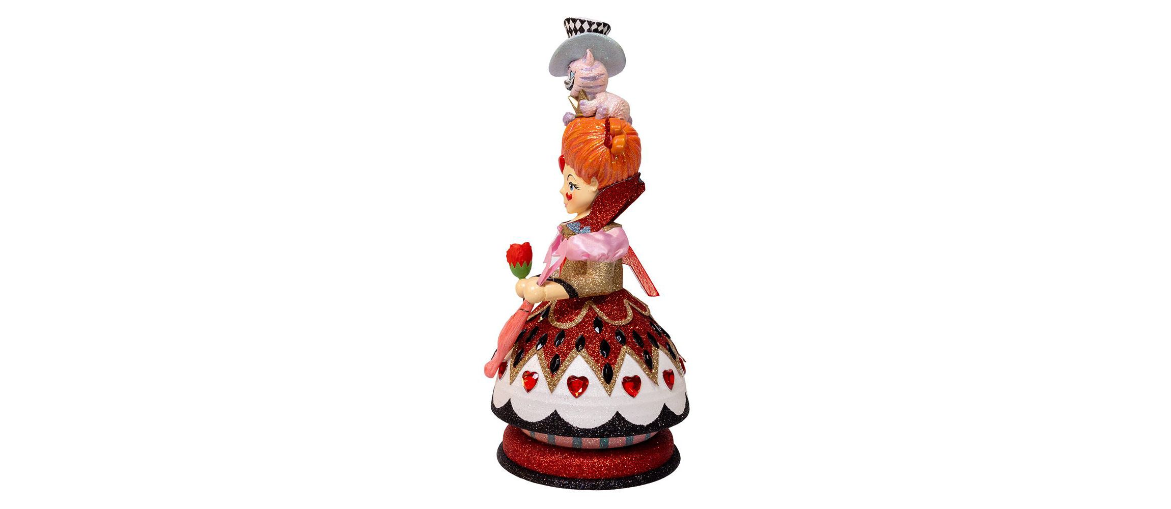 13-Inch Hollywood Nutcrackers Queen Of Hearts Nutcracker