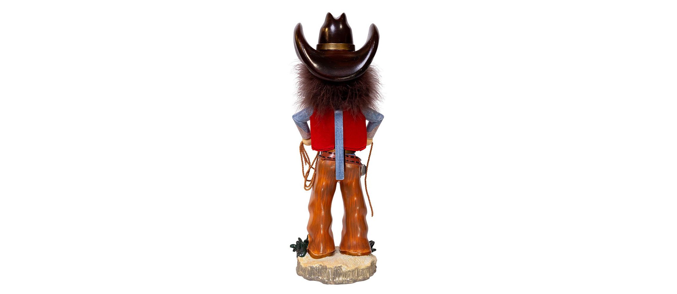 18-Inch Hollywood Nutcrackers Cowboy With Lasso Nutcracker