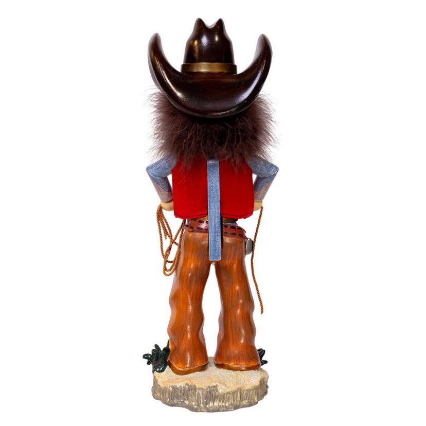 18-Inch Hollywood Nutcrackers Cowboy With Lasso Nutcracker