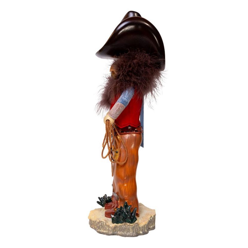 18-Inch Hollywood Nutcrackers Cowboy With Lasso Nutcracker