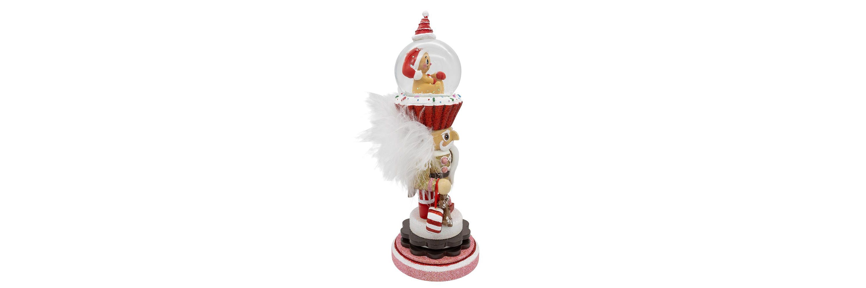 10-Inch Hollywood Nutcrackers Gingerbread Water Globe Nutcracker