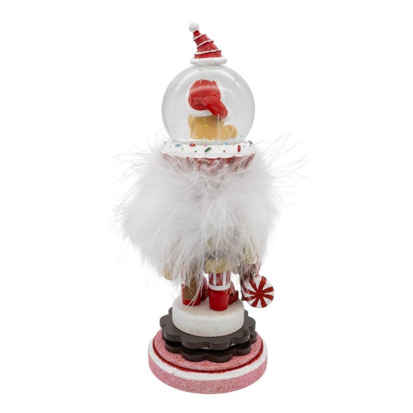 10-Inch Hollywood Nutcrackers Gingerbread Water Globe Nutcracker