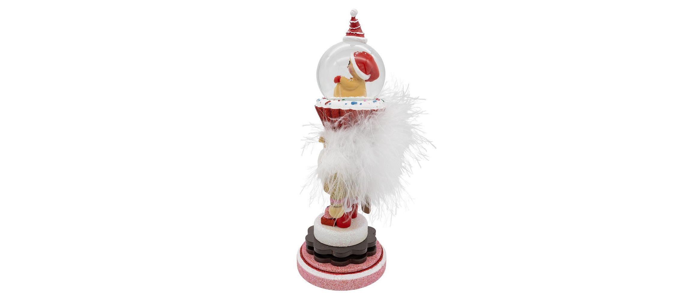 10-Inch Hollywood Nutcrackers Gingerbread Water Globe Nutcracker