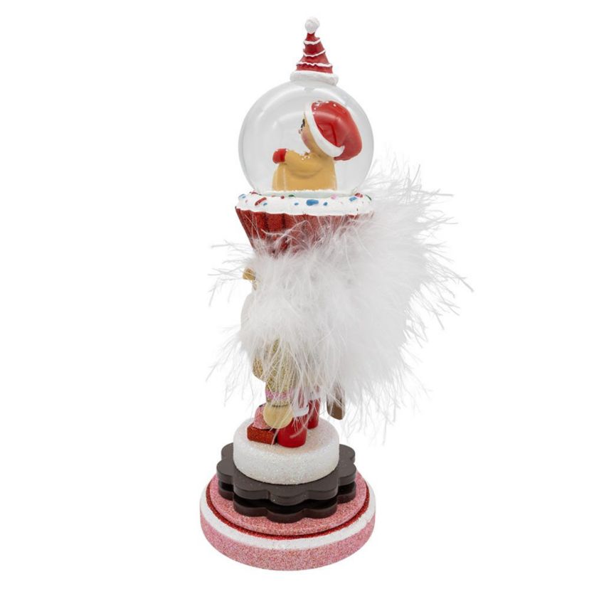 10-Inch Hollywood Nutcrackers Gingerbread Water Globe Nutcracker