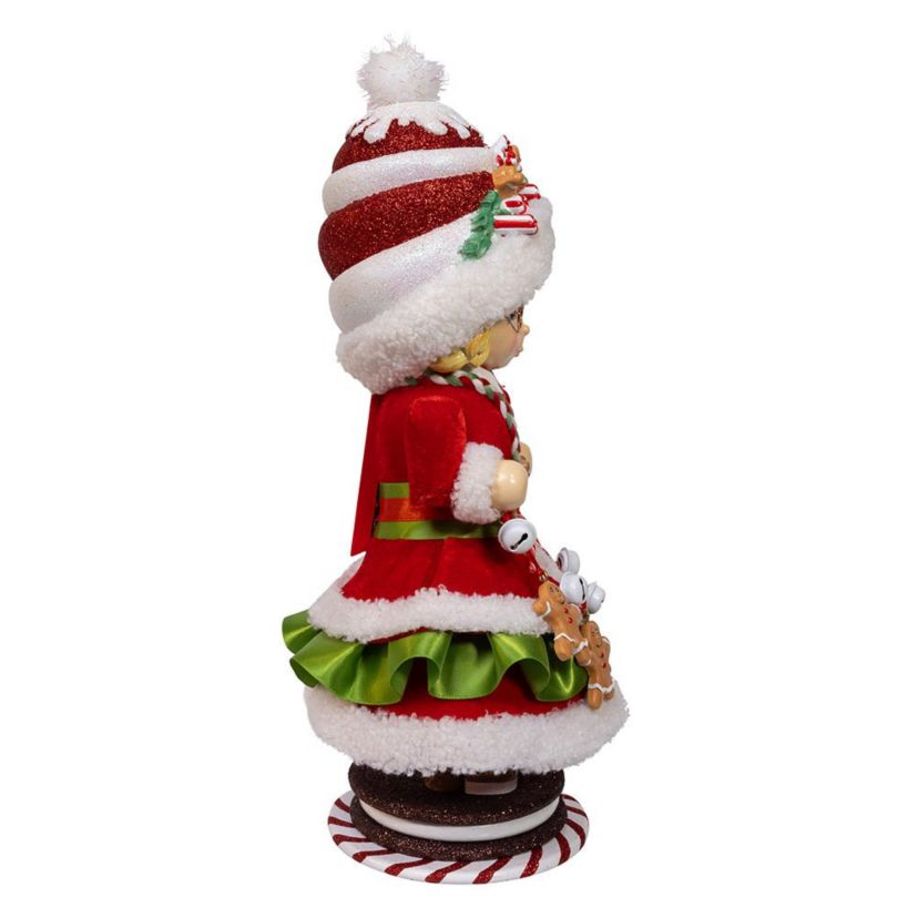 14-Inch Hollywood Nutcrackers Mrs. Claus Gingerbread Nutcracker