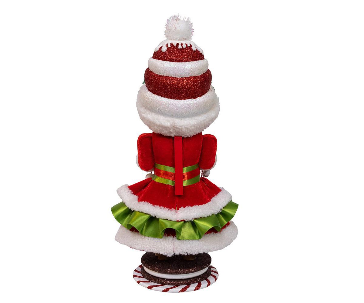 14-Inch Hollywood Nutcrackers Mrs. Claus Gingerbread Nutcracker