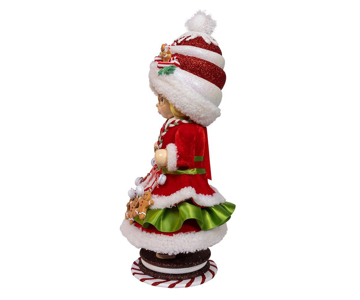 14-Inch Hollywood Nutcrackers Mrs. Claus Gingerbread Nutcracker