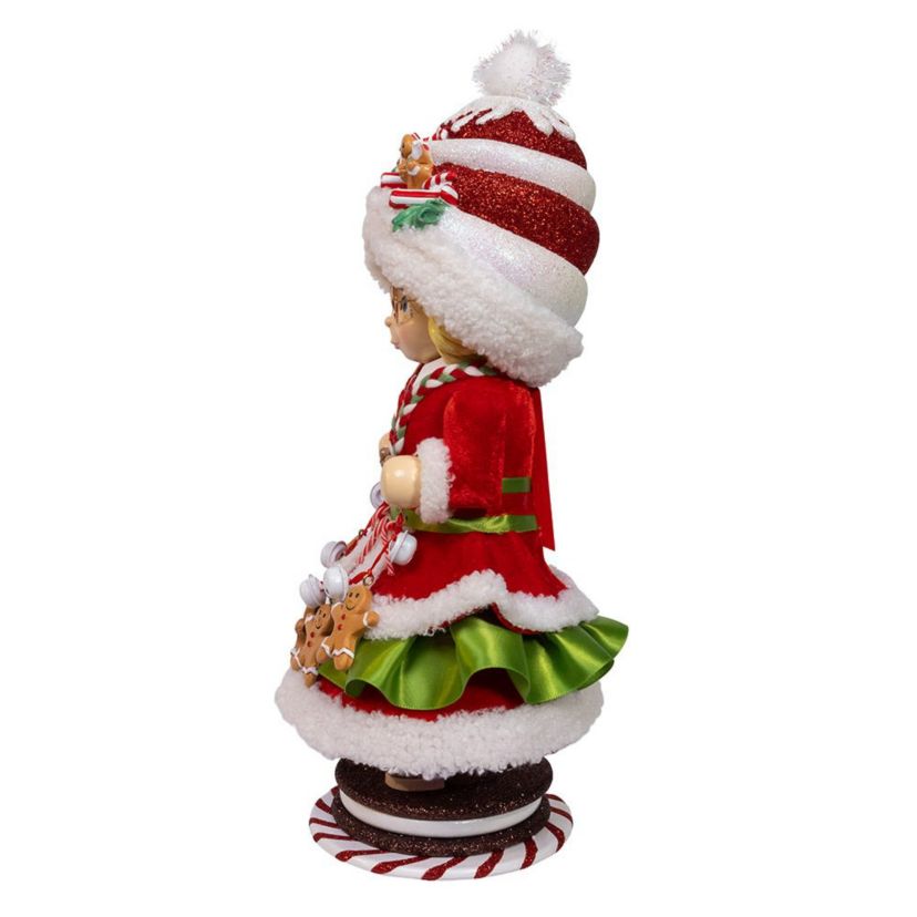 14-Inch Hollywood Nutcrackers Mrs. Claus Gingerbread Nutcracker