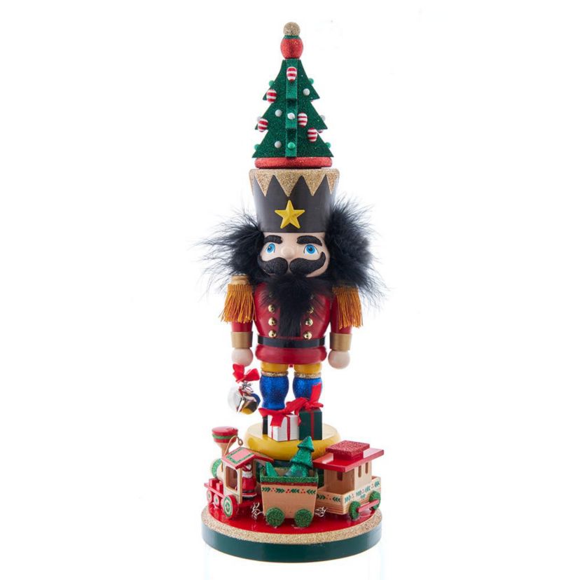18.5-Inch Hollywood Nutcrackers with Train Nutcracker