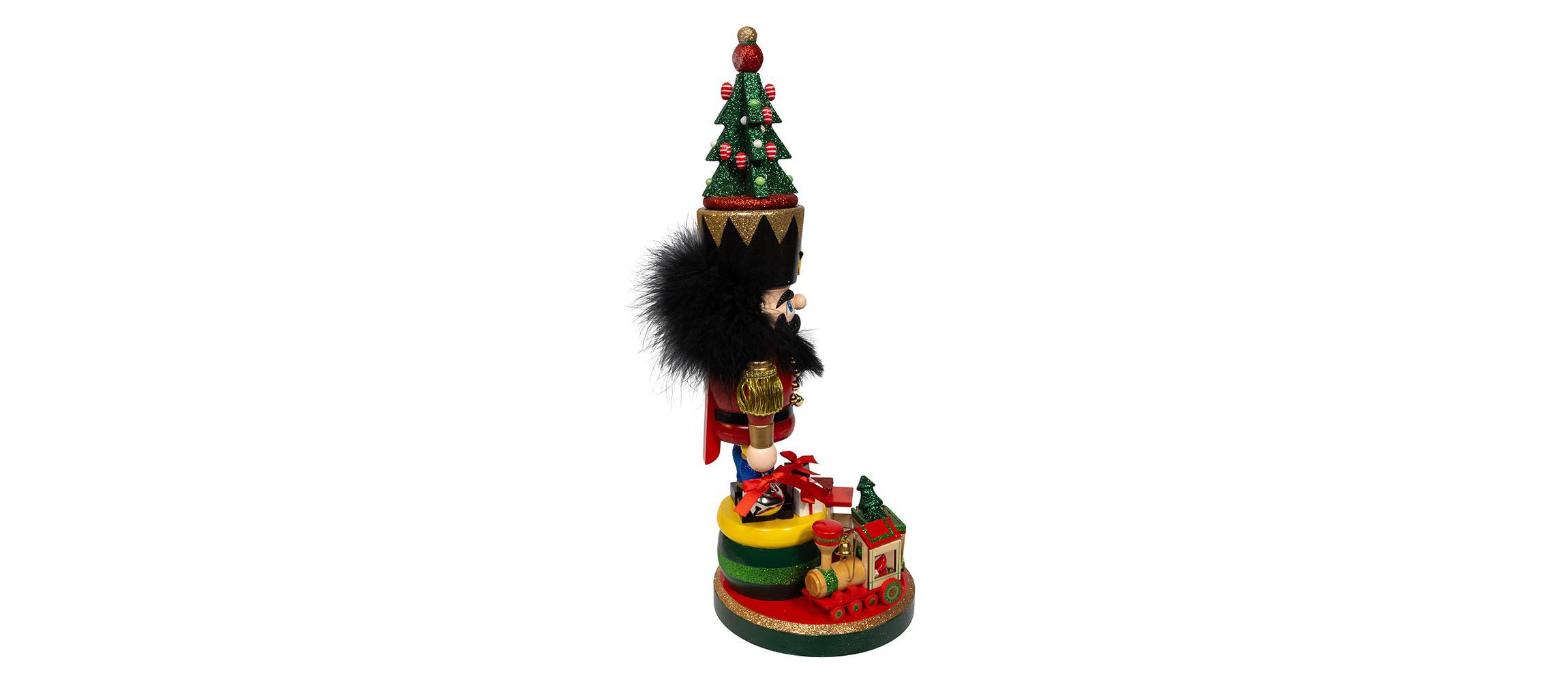 18.5-Inch Hollywood Nutcrackers with Train Nutcracker