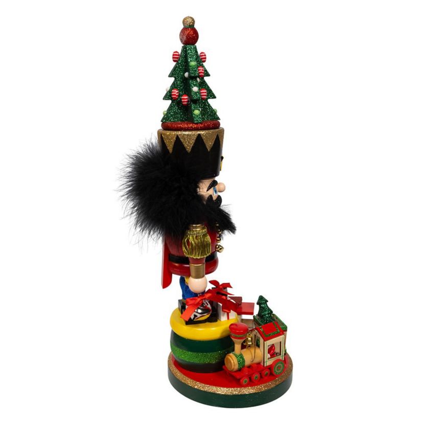 18.5-Inch Hollywood Nutcrackers with Train Nutcracker