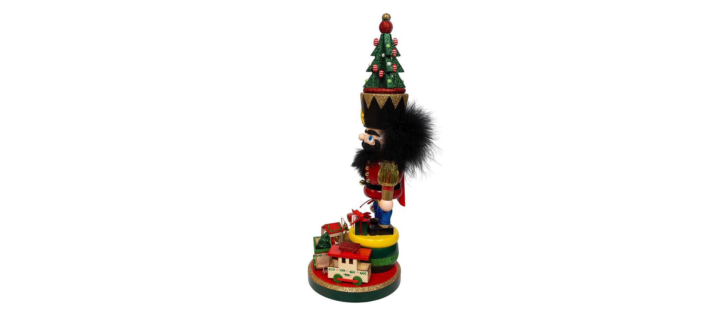 18.5-Inch Hollywood Nutcrackers with Train Nutcracker
