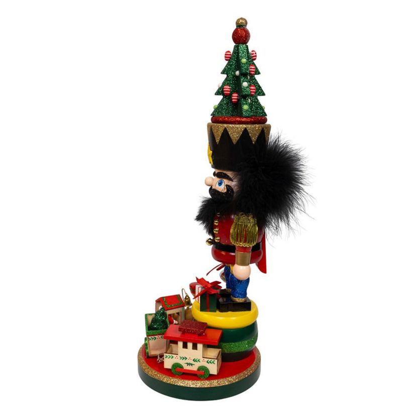 18.5-Inch Hollywood Nutcrackers with Train Nutcracker