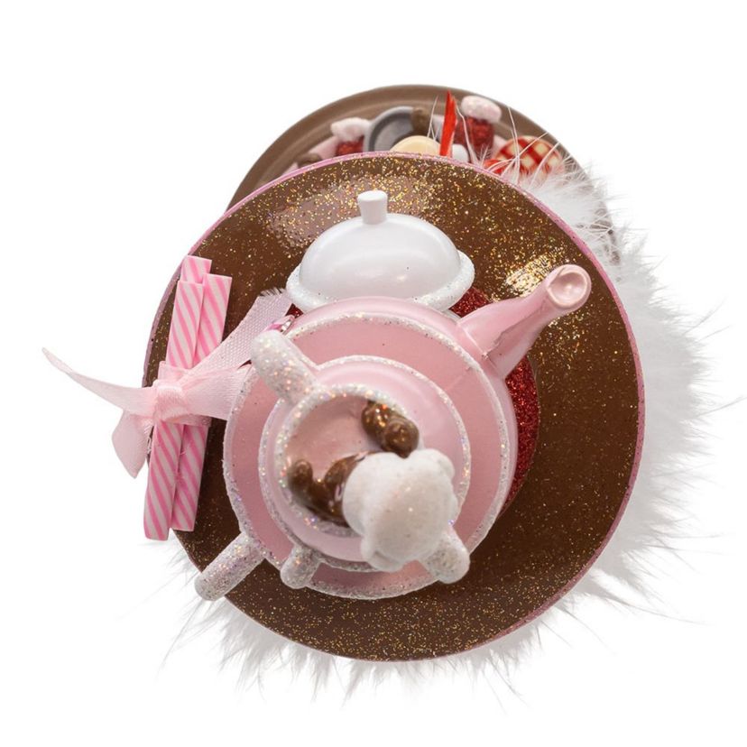 18-Inch Hollywood Nutcrackers Pink Tea Nutcracker
