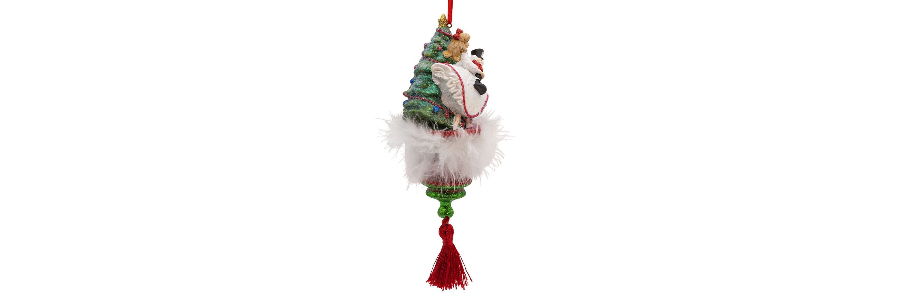 Kurt Adler 8-Inch Holly Hats Clara Ornament
