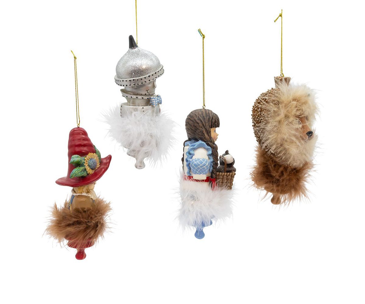 6-Inch Holly Hats Wizard Of Oz Boxed Set Ornaments