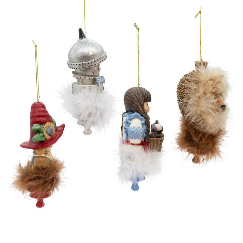 6-Inch Holly Hats Wizard Of Oz Boxed Set Ornaments