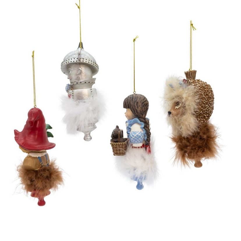 6-Inch Holly Hats Wizard Of Oz Boxed Set Ornaments