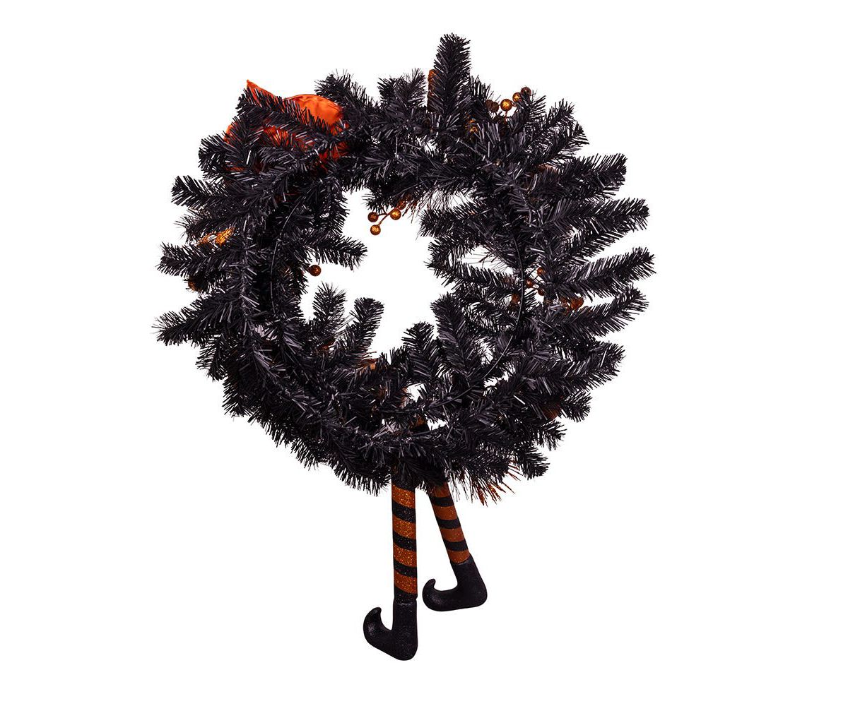 Kurt Adler 33-Inch Unlit Halloween Wreath