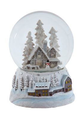 Snowy House Waterglobe