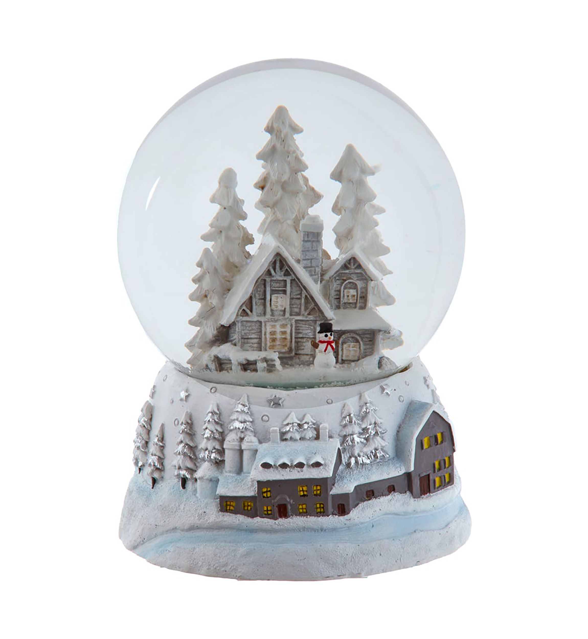Snowy House Waterglobe