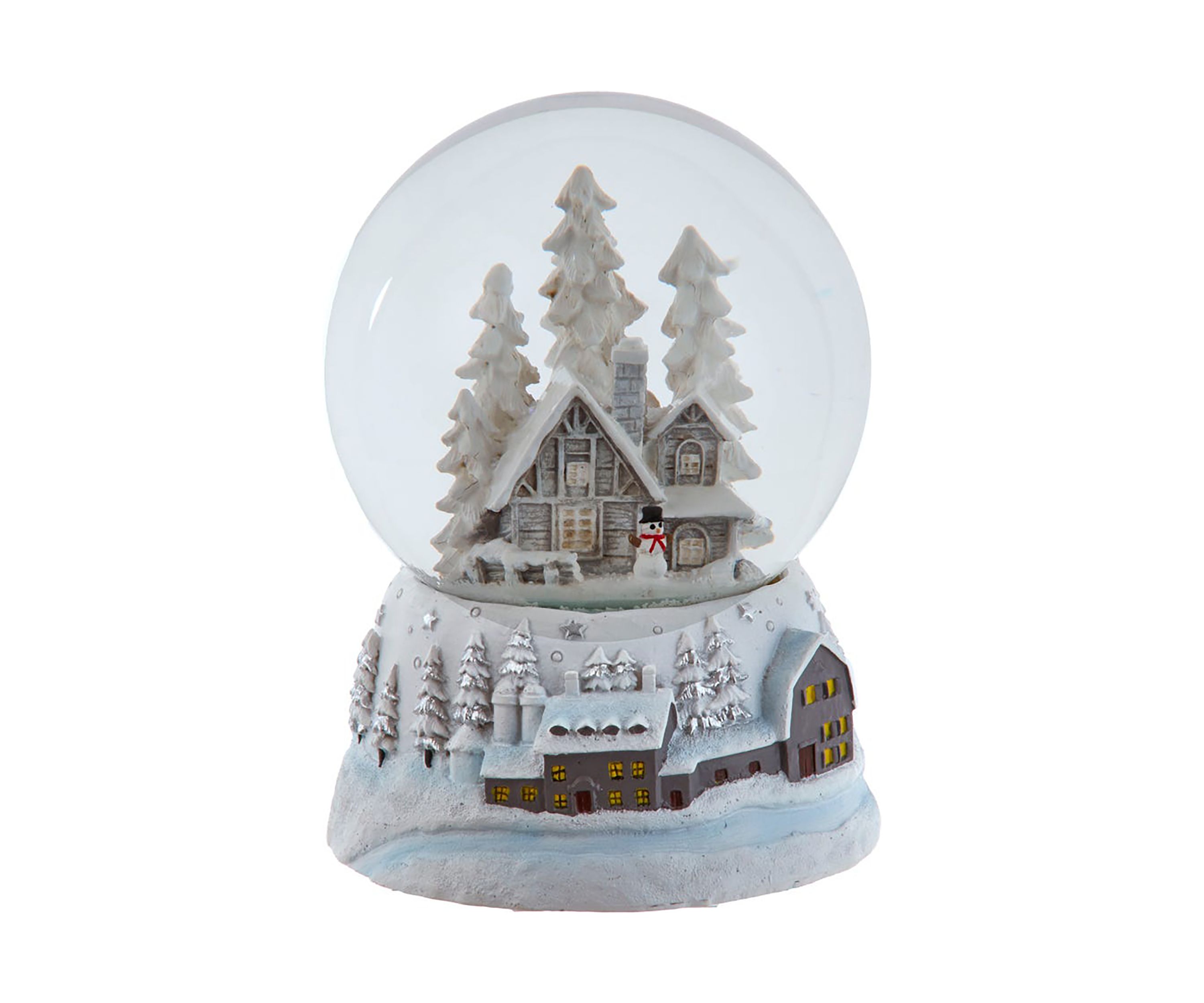 Snowy House Waterglobe