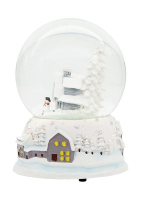 Snowy House Waterglobe