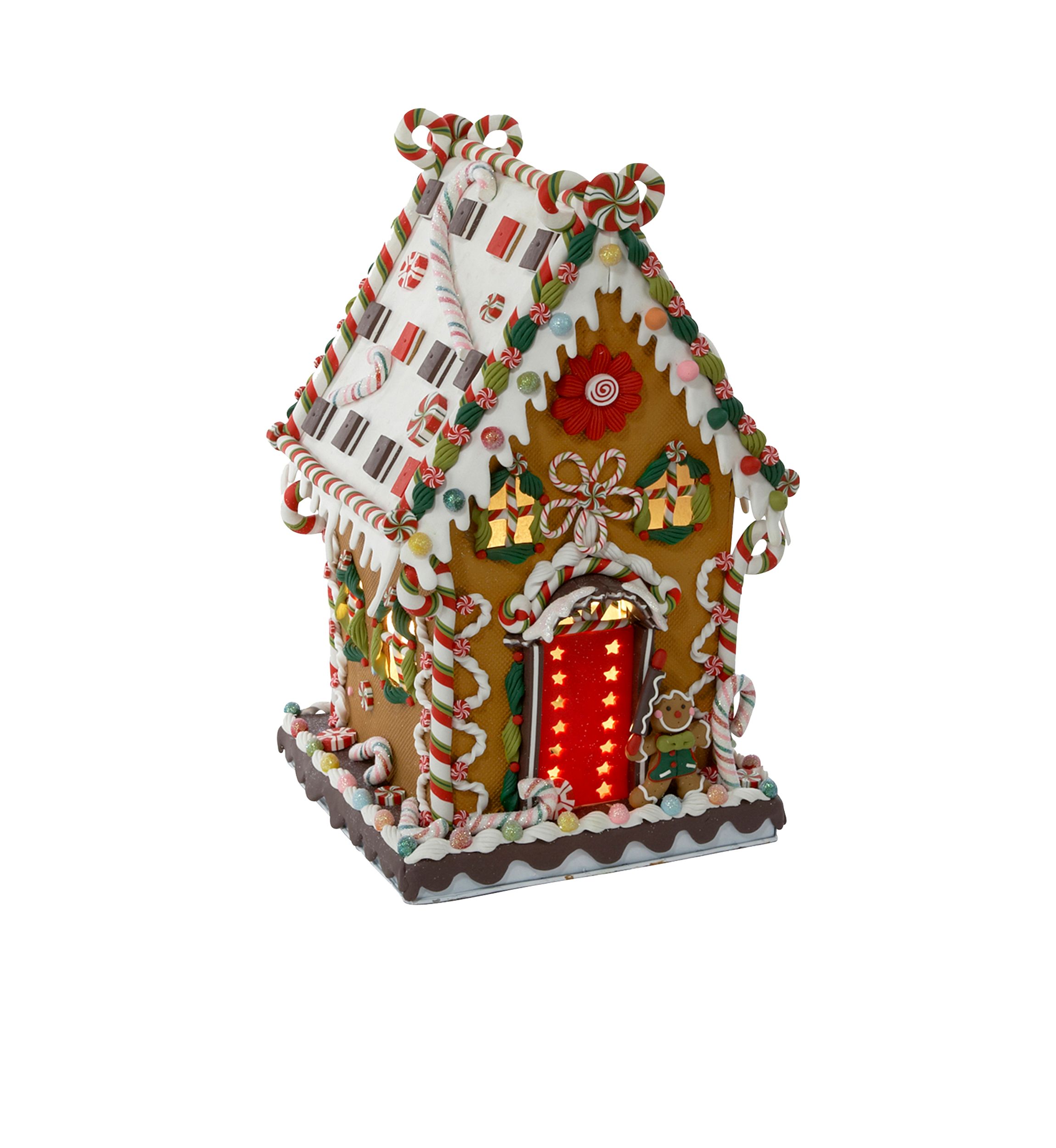 Cookie Candy House with Lights