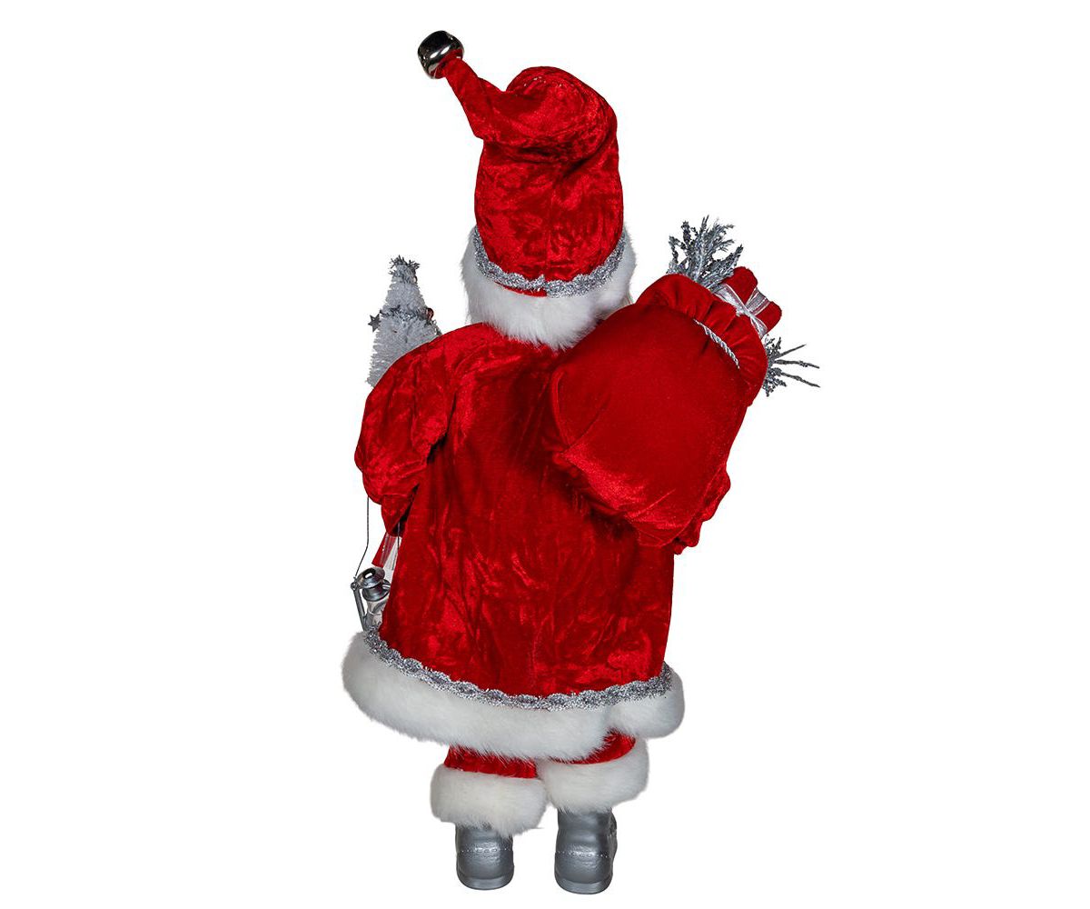Kurt Adler 18-Inch Red and Silver Santa