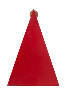 19.7-Inch Triangular Santa Head Advent Calender