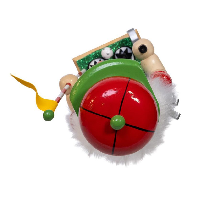 12-Inch Wooden Golf Nutcracker