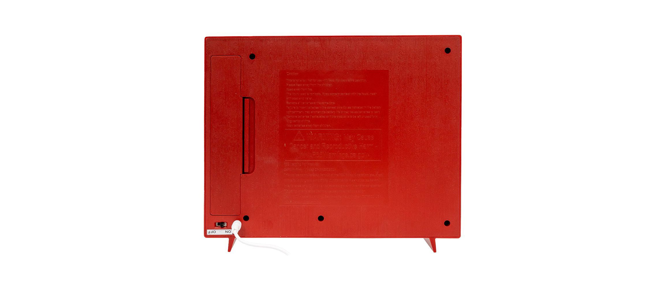8.325-Inch Battery Operated USB LED Musical TV with Spinning Glitter Water Table Piece