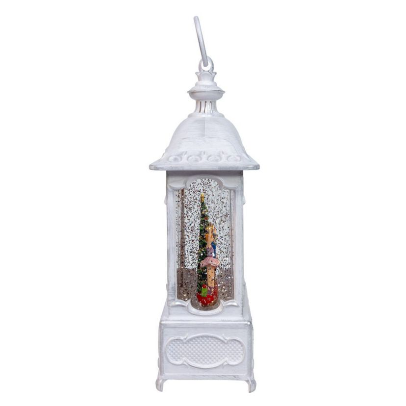 10.25-Inch Battery-Operated USB LED Lighted Nutcracker Suite Water Lantern