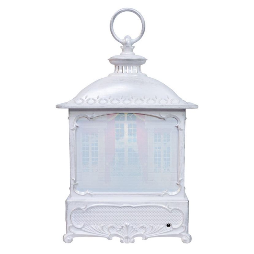 10.25-Inch Battery-Operated USB LED Lighted Nutcracker Suite Water Lantern