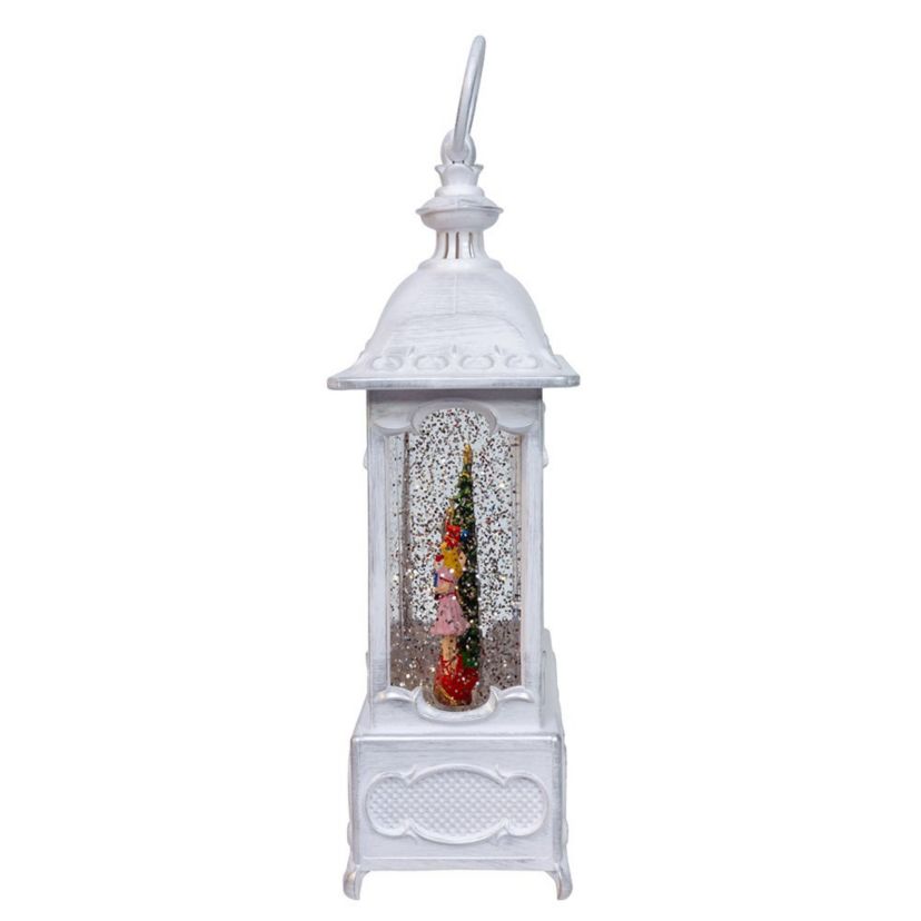 10.25-Inch Battery-Operated USB LED Lighted Nutcracker Suite Water Lantern