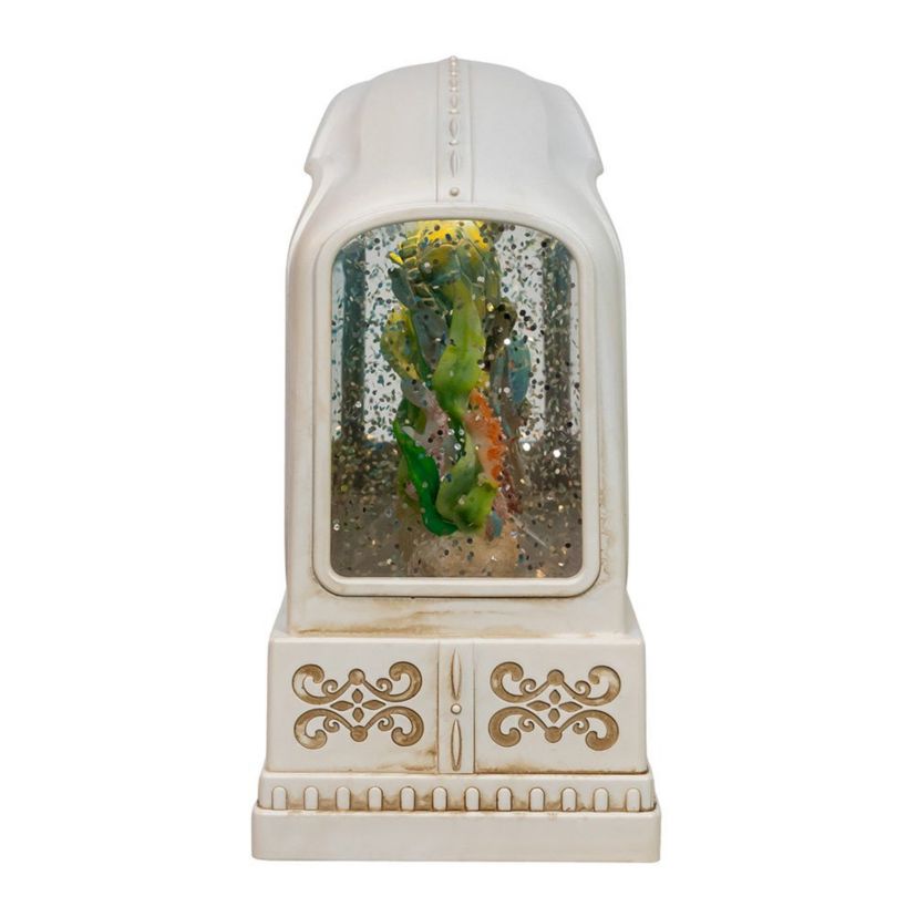 6-Inch Battery Operated USB LED Lighted Marine Scene Water Lantern
