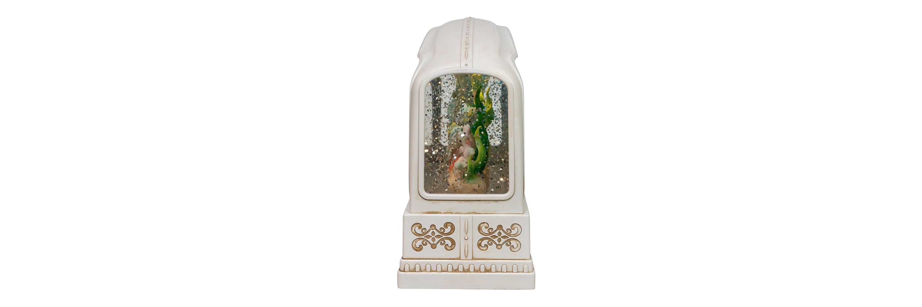 6-Inch Battery Operated USB LED Lighted Marine Scene Water Lantern