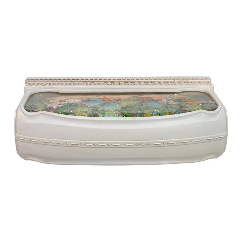 6-Inch Battery Operated USB LED Lighted Marine Scene Water Lantern