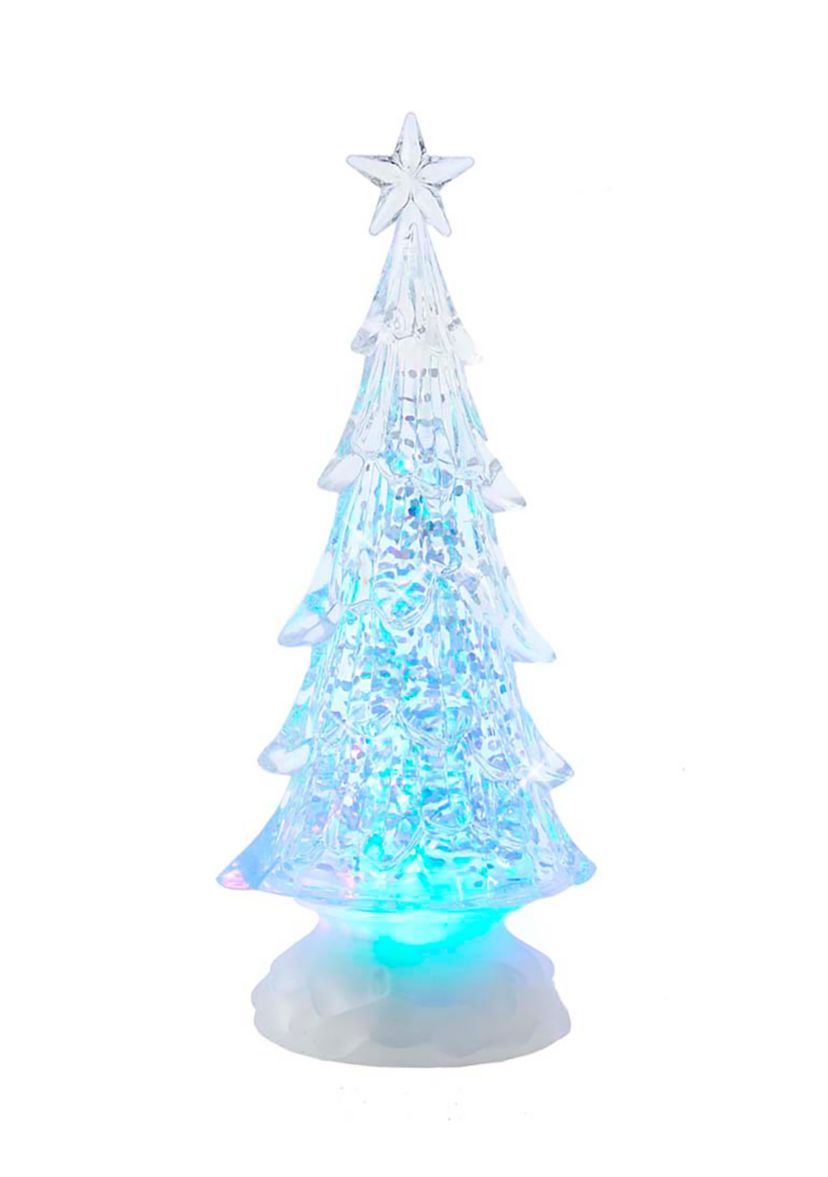 LED Lit Tree with Water Table Piece