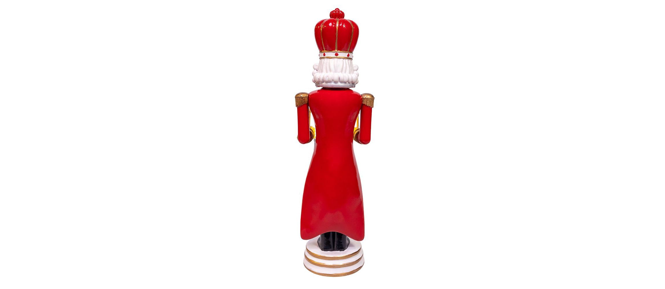 12In. Battery Operated Lighted King Nutcracker Table Piece