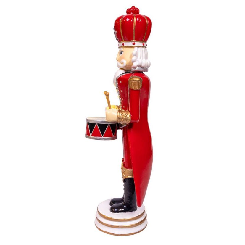 12In. Battery Operated Lighted King Nutcracker Table Piece