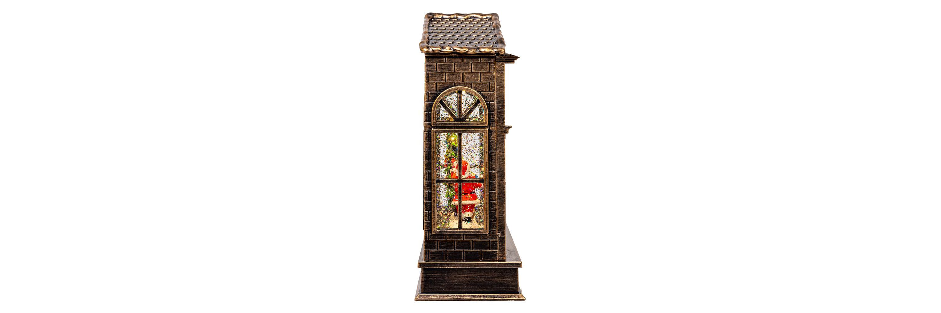 10-Inch Battery-Operated LED Lighted Tree Water Lantern