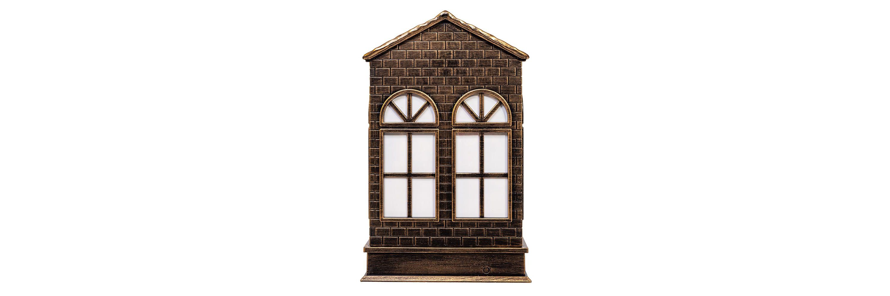 10-Inch Battery-Operated LED Lighted Tree Water Lantern