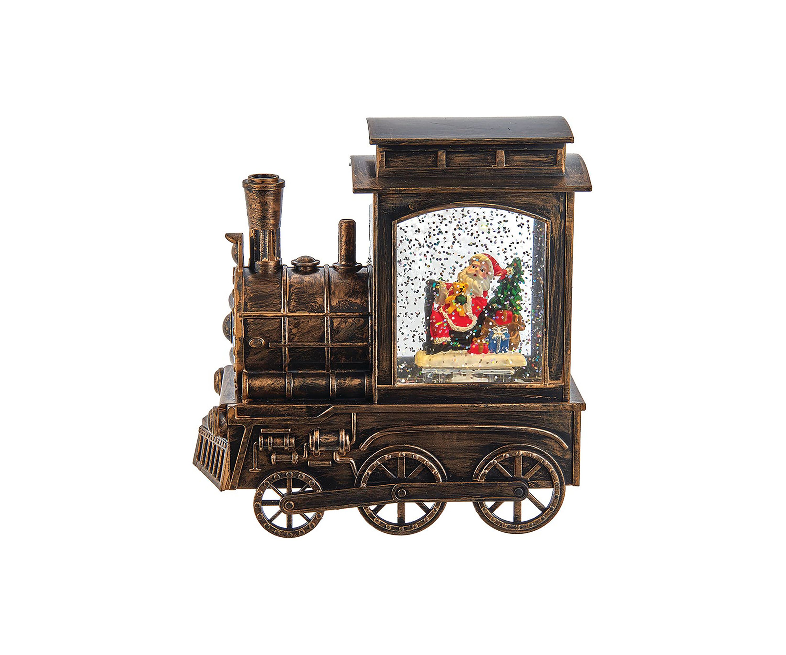 Santa Water Lantern Train