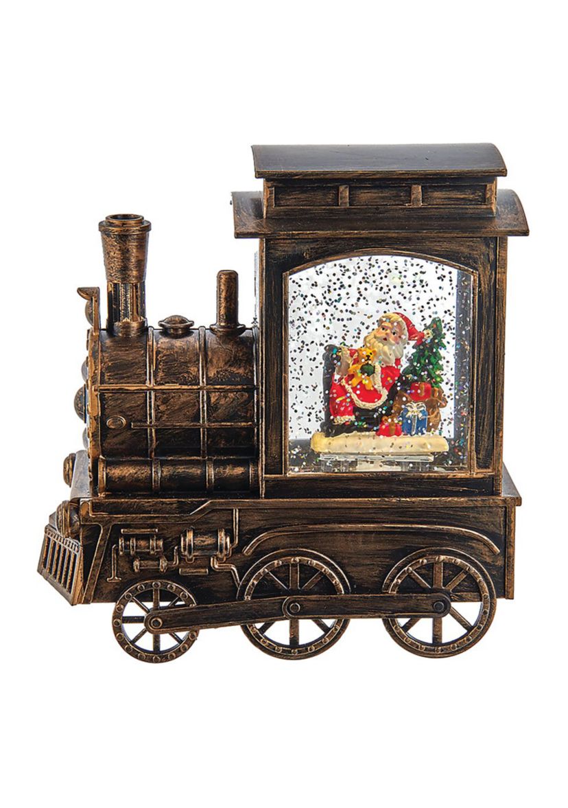 Santa Water Lantern Train