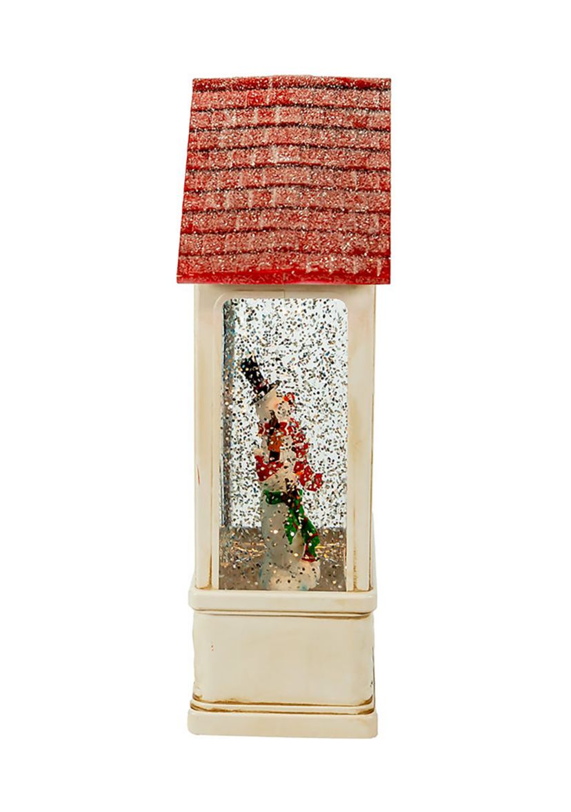 LED Snowman Water Lantern