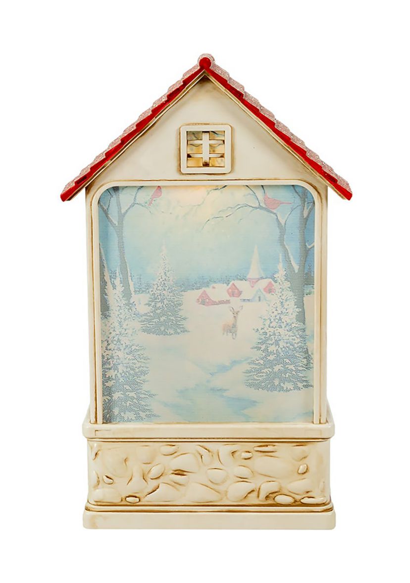 LED Snowman Water Lantern