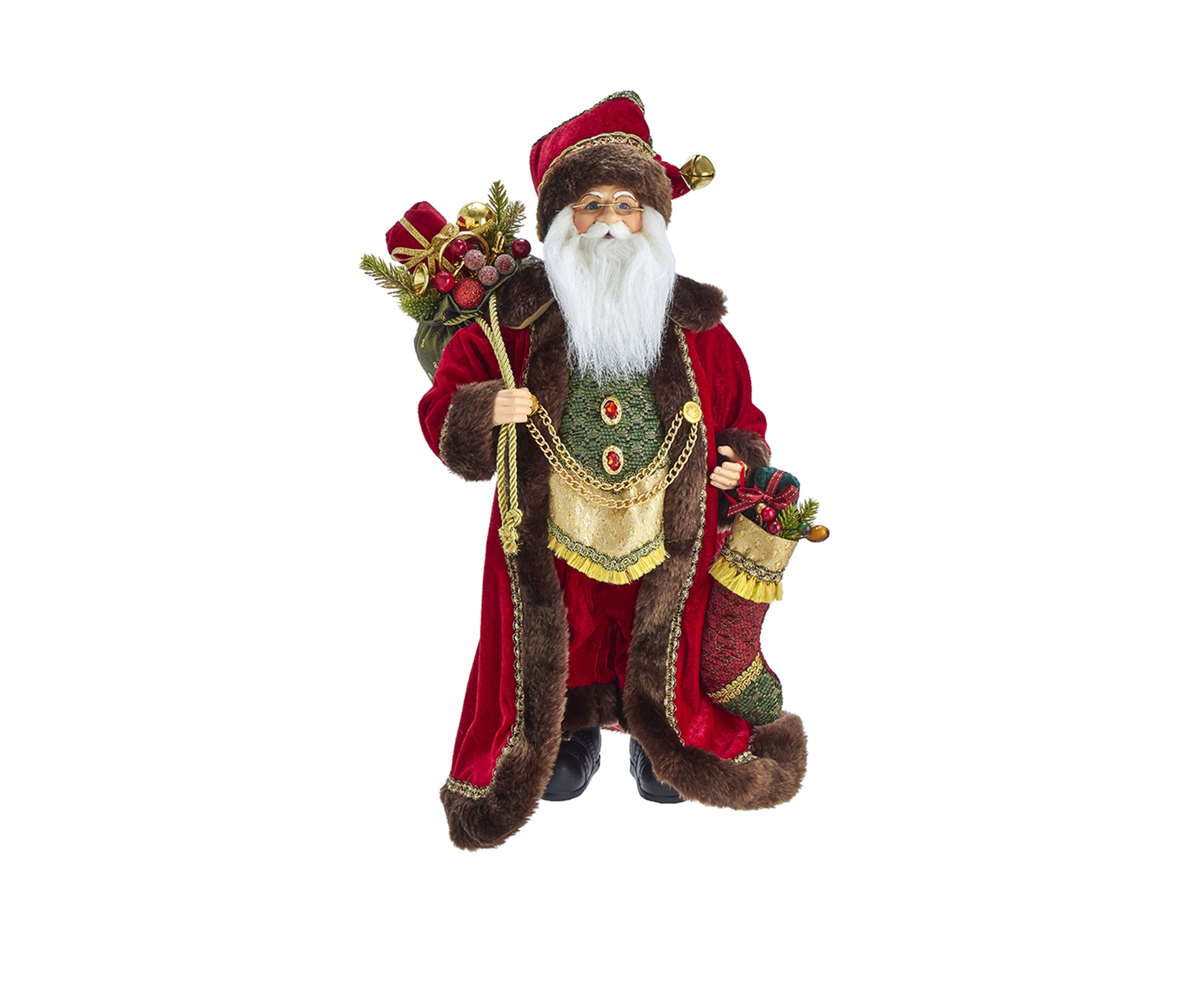 18 Inch Kringle Klaus Elegant Santa