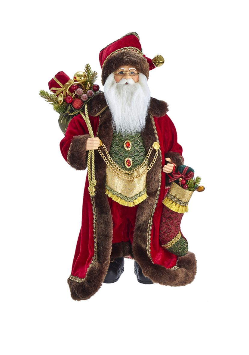18 Inch Kringle Klaus Elegant Santa