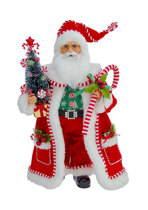 Kurt S. Adler Kringle Klaus Candy Santa with